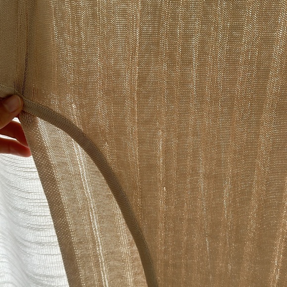 Assymetric Split Sweater Maxi Dress - Picture 6 of 7